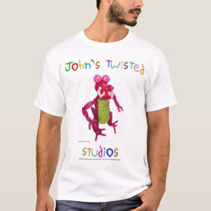 Paarse Dino T-shirt