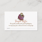 Paarse dinosauruskaartje informatiekaartje (Voorkant)