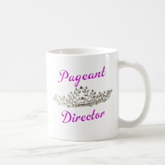 Paarse directeur koffiemok