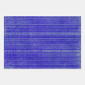 Paarse distress stripes patroon Inpakpapier Vel (Voorkant 3)