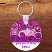 PAARSE DIVAS ROCK! SLEUTELHANGER (Voorkant)