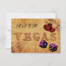 paarse dobbelstenen  Vegas rsvp 3.5 x 5