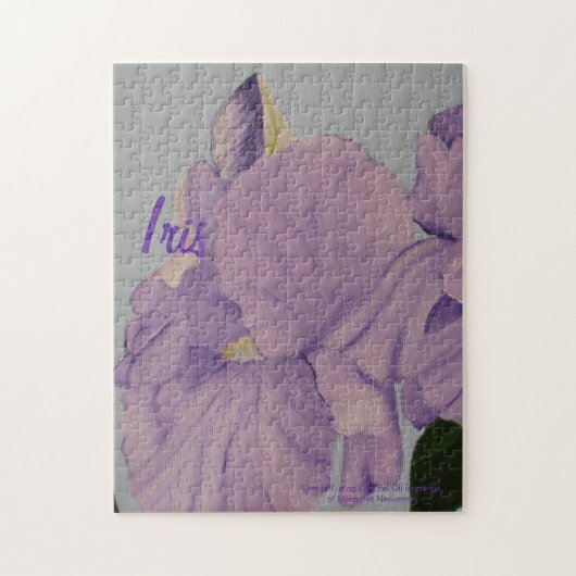 Paarse dommerik Jigsee Puzzle Legpuzzel (Verticaal)