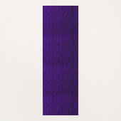 Paarse doolhof yogamat (Voorkant)