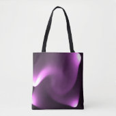 Paarse draaiende lichten tote bag (Voorkant)