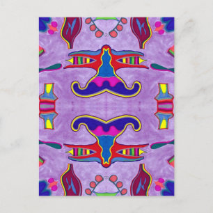 Paarse Draak Briefkaart