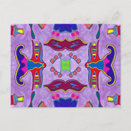 Paarse Draak Briefkaart
