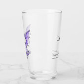 Paarse draak: de geboortesteen van februari glas (Links)