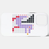 Paarse draak (Emoji Art) Case-Mate iPhone Case (Achterkant (horizontaal))