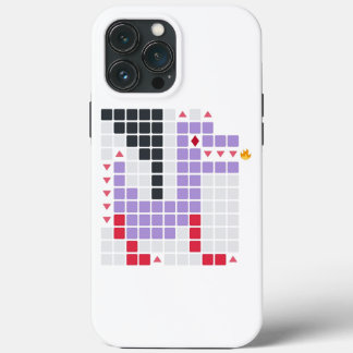 Paarse draak (Emoji Art) Case-Mate iPhone Case
