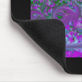 Paarse Dragon Friend Mousepad Muismat (Hoek)