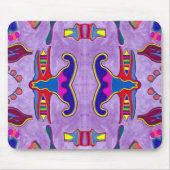 Paarse Dragon Mousepad Muismat (Voorkant)