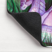 Paarse dragon muismat (Hoek)