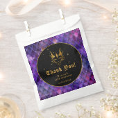 Paarse Dragon Scales Gouden Verjaardag Dank u Bedankzakje (Geknipt)
