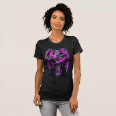 Paarse dragon t-shirt (Voorkant volledig)