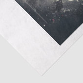 Paarse dragon tissuepapier (Detail)