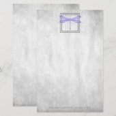 Paarse Dragonfly - Aangepaste artikelen Briefpapier (Voorkant / Achterkant)