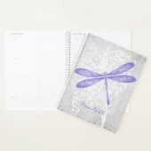 Paarse Dragonfly - Aangepaste planner (Display)