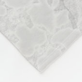 Paarse Dragonfly - Aangepaste vlootzak Fleece Deken (Hoek)