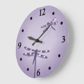 Paarse dragonfly klok (Hoek)