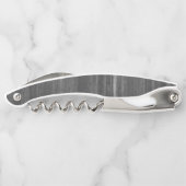 Paarse Dragonfly Rustische Kurkentrekker (Achterkant)