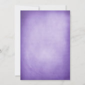 Paarse Dragonfly zwemt rond de dag waarop de datum Save The Date (Achterkant)