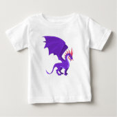 Paarse drakencartoon (Voorkant)