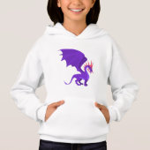 Paarse drakencartoon (Voorkant)