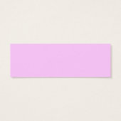 Paarse drakenkoek en ballonnen Label Mini Visitekaartjes (Achterkant)