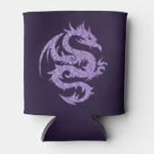 Paarse drakenKoelbox Blikjeskoeler (Voorkant)