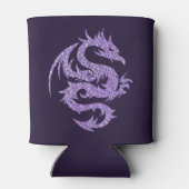 Paarse drakenKoelbox Blikjeskoeler (Achterkant)