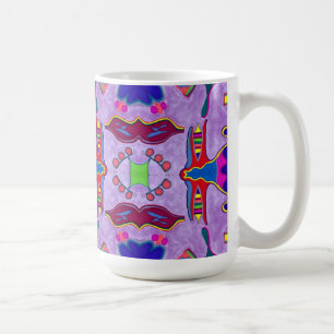 Paarse drakenMok Koffiemok