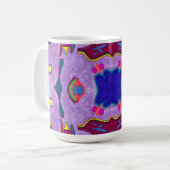 Paarse drakenMok Koffiemok (Voorkant links)