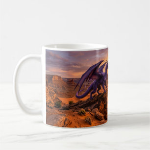 Paarse Drakenpiek Koffiemok