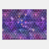 Paarse drakenschalen inpakpapier vel (Voorkant 3)