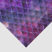 Paarse drakenschalen tissuepapier (Detail)