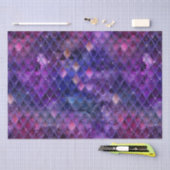 Paarse drakenschalen tissuepapier (Craft)