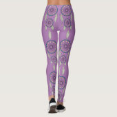 Paarse Dream Catcher Leggings (Achterkant)
