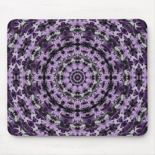 Paarse Dream Kaleidoscope Muismat (Voorkant)