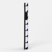 Paarse driehoek Case-Mate iPhone case (Achterkant/rechts)