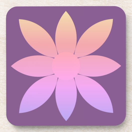 Paarse drink onderzetter (Voorkant)