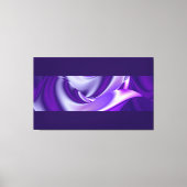 Paarse dromen, Abstracte Fantasy Rainbow Art Canvas Afdruk (Voorkant)