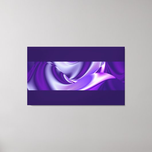 Paarse dromen, Abstracte Fantasy Rainbow Art Canvas Afdruk (Voorkant)