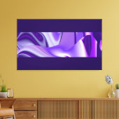 Paarse dromen, Abstracte Fantasy Rainbow Art Canvas Afdruk (Insitu (Woonkamer))