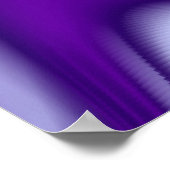 Paarse dromen, Abstracte Fantasy Rainbow Art Poster (Hoek)