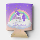  Paarse dromen regenboogvlies Blikjeskoeler (Achterkant)