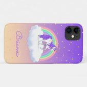  Paarse dromen regenboogvlies Case-Mate iPhone Case (Achterkant (horizontaal))
