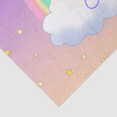  Paarse dromen regenboogvlies Tissuepapier (Detail)