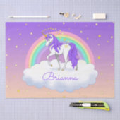  Paarse dromen regenboogvlies Tissuepapier (Craft)