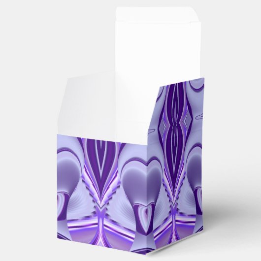 Paarse droom, Abstracte Fantastische regenboog-kun Bedankdoosjes (Geopend)